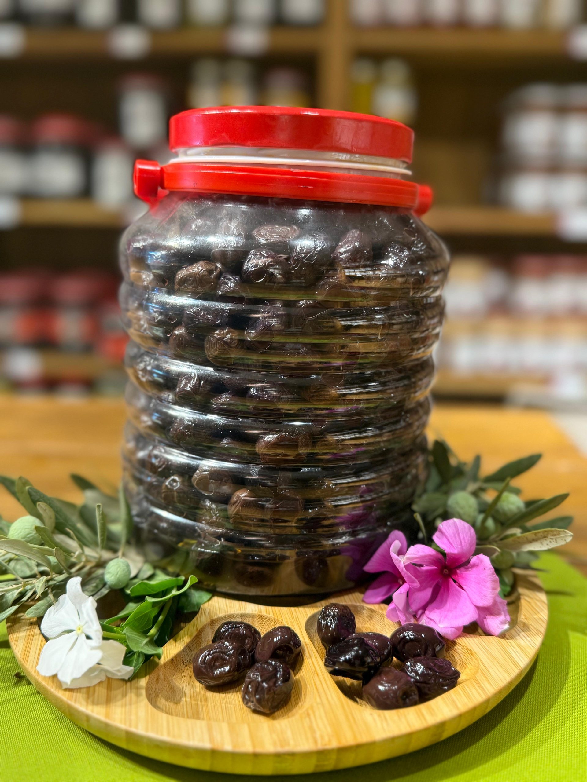 2 Kg Orta Boy Naturel Yağlı Sele Zeytin