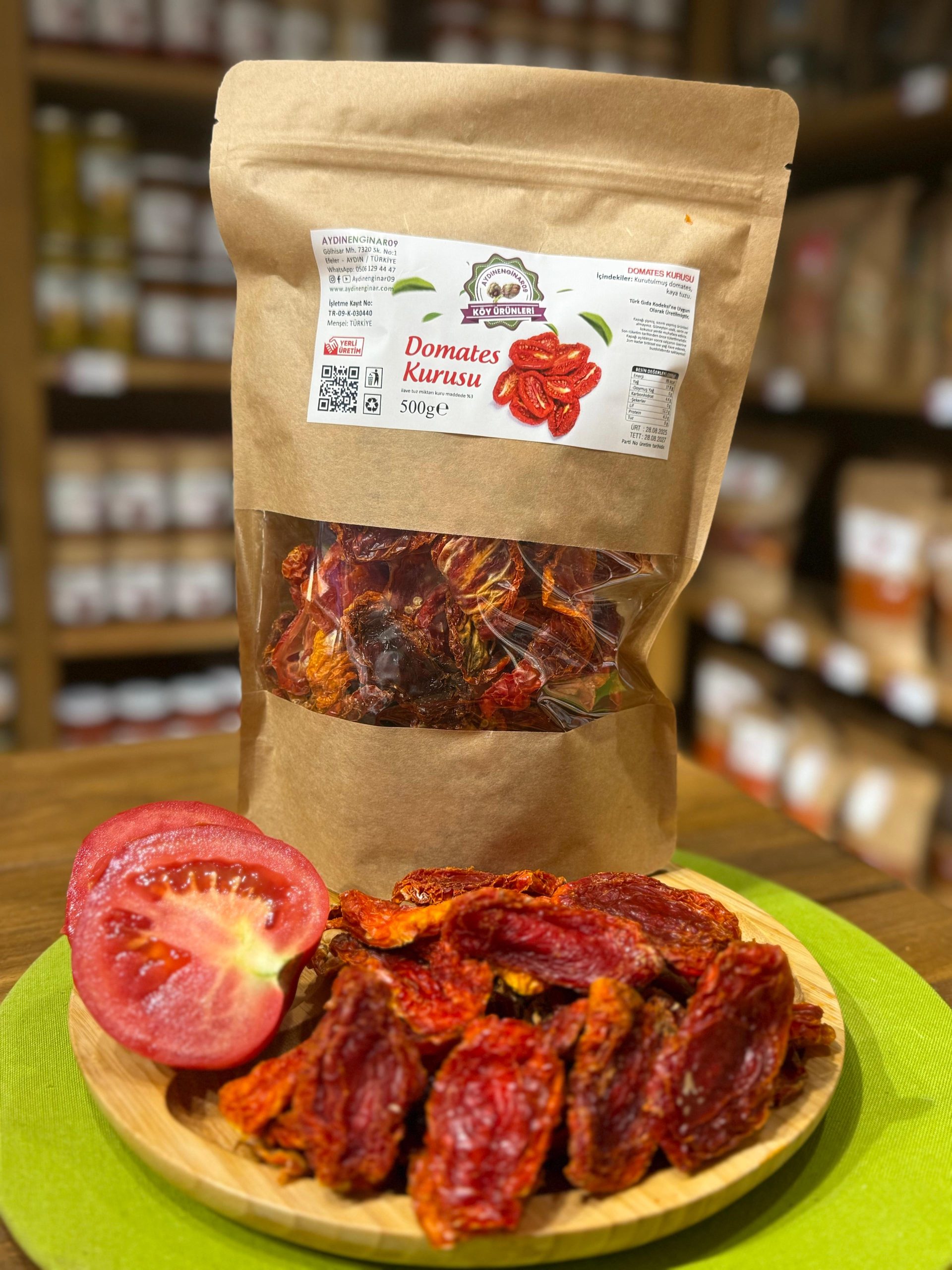 500 Gr Domates Kurusu