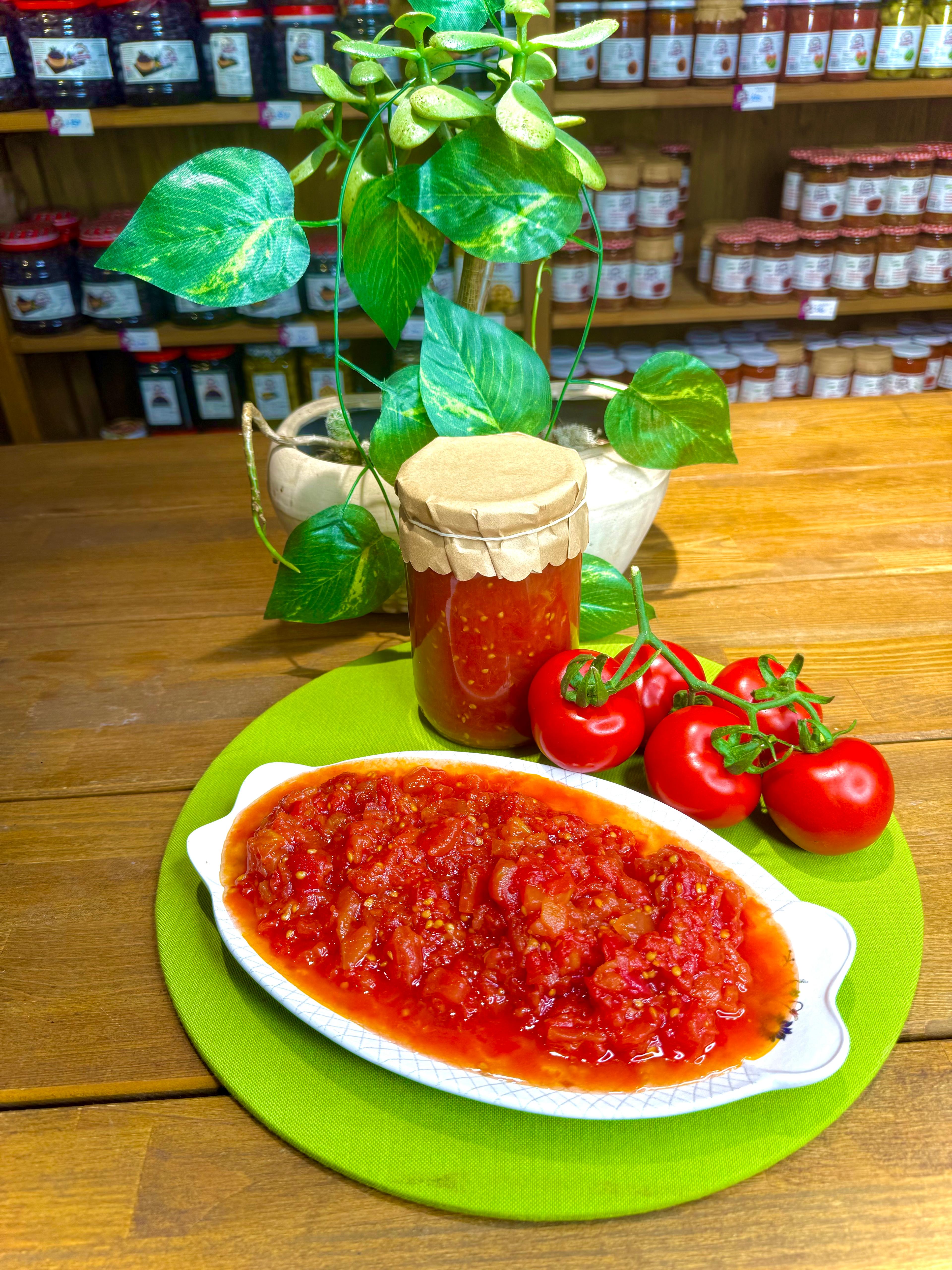 660 CC Cam Kavanozda Domates Sos