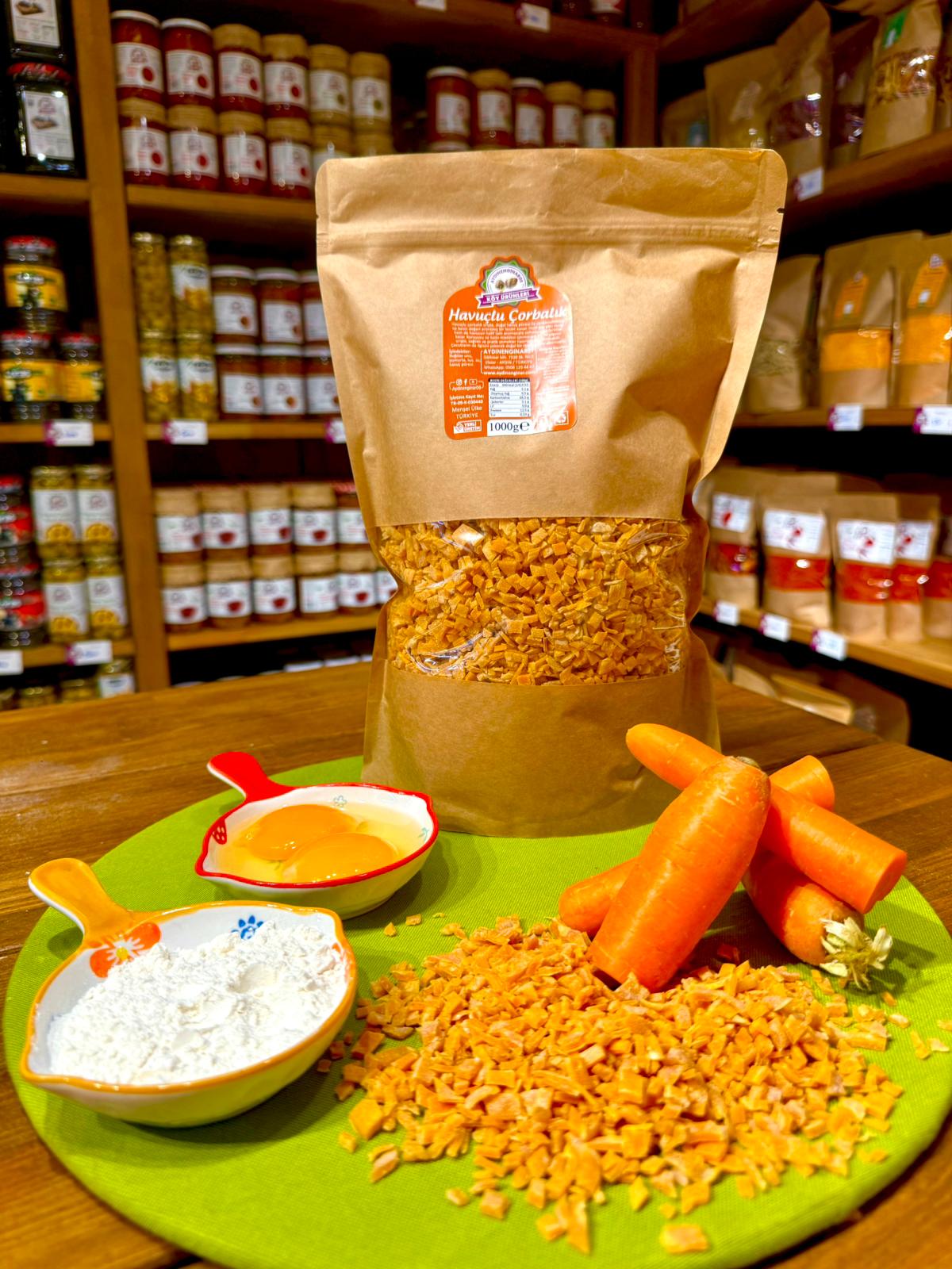 1 Kg Havuçlu Çorbalık