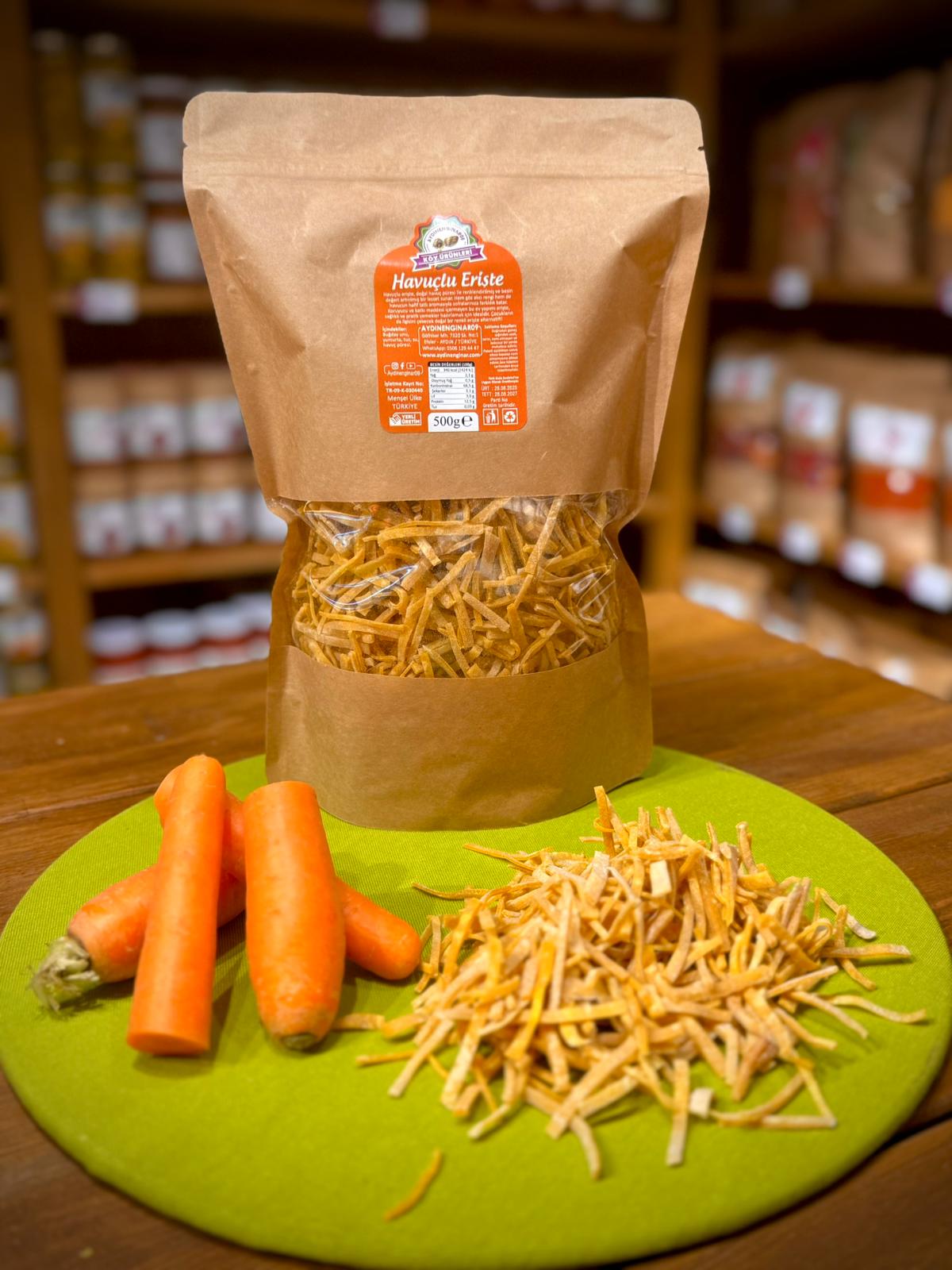 1 Kg Havuçlu Erişte