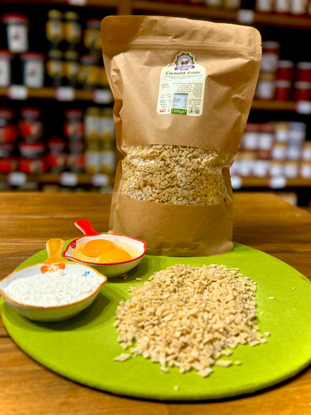 1 Kg Sade Çorbalık Erişte