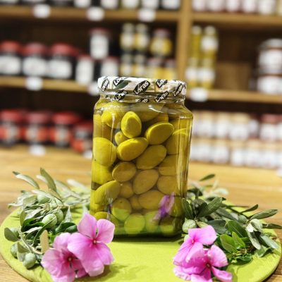 900 Gr Yeşil Kalamata Çekirdekli Zeytin