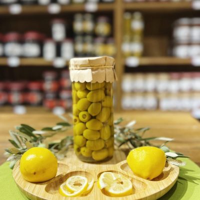 300 Gr Limon Dolgulu Yeşil Zeytin