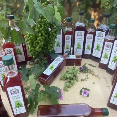 1 lt Cam Şişede Koruk Ekşisi