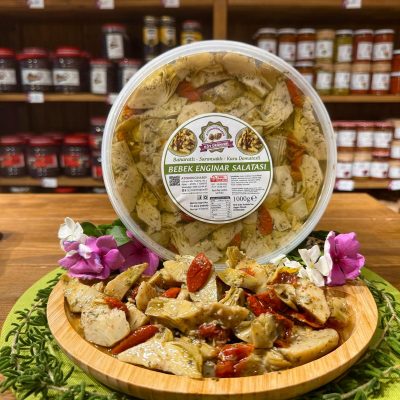 1 Kg Yağlanmış Doğranmış Bebek Enginar Salatası