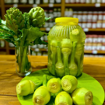 Sapsız Kalp Enginar Günlük Temizlenmiş