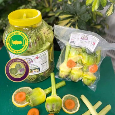 Günlük Temizlenmiş Saplı Kalp Enginar