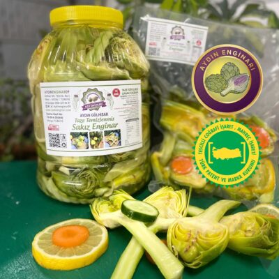 Günlük Temizlenmiş Saplı Yarma Bebek Enginar