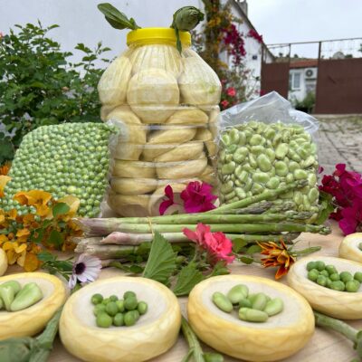 Ege Paketi Kampanyası (100 Adet Çanak Enginar + 500 Gr Kuşkonmaz + 1 KG Tanelenmiş Bakla + 1 KG Tanelenmiş Bezelye)