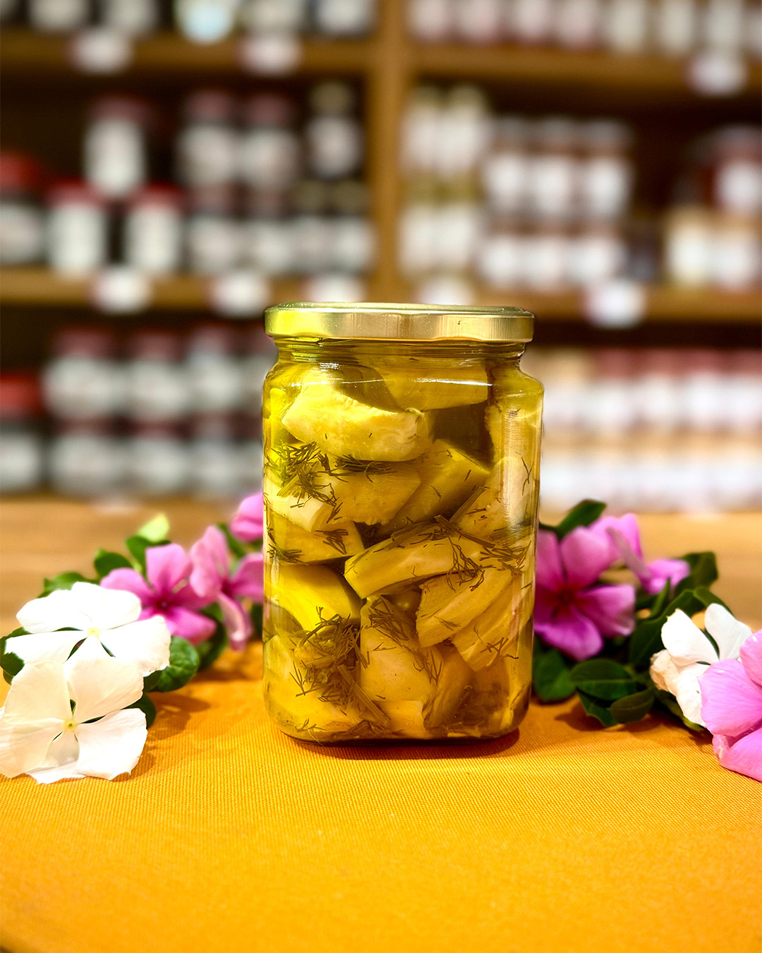 720 Cc Yağlanmış Doğranmış Çanak Enginar Salatası