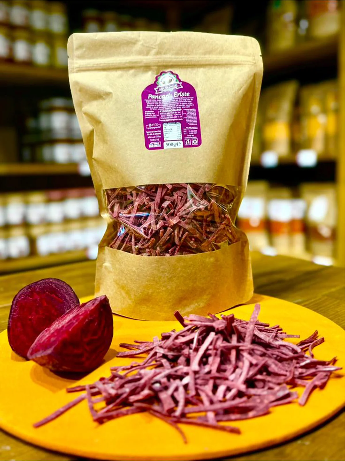 1 Kg Pancarlı Erişte