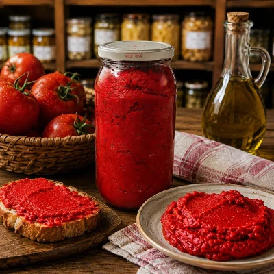 1 Kg Domates Salçası
